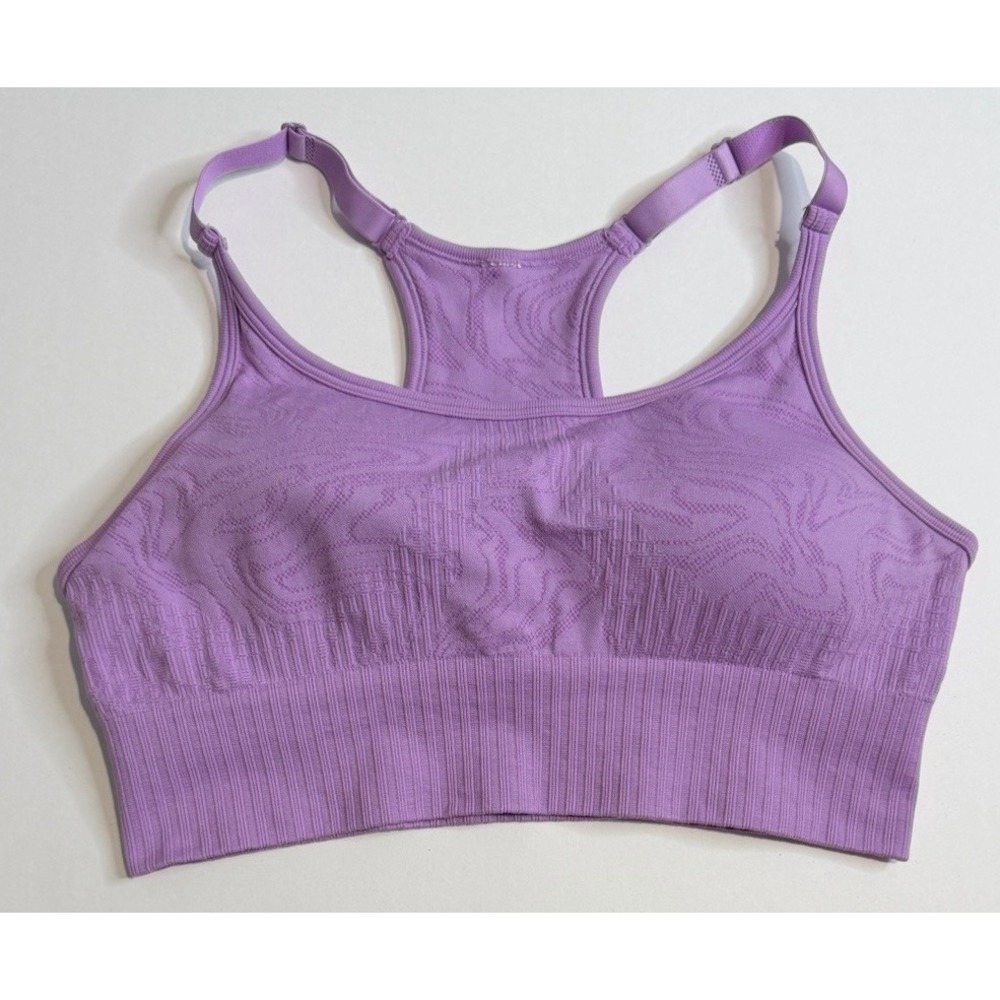 90 Degree by Reflex Womens Racerback Sports Bra Size XS Fitness Removable Pads